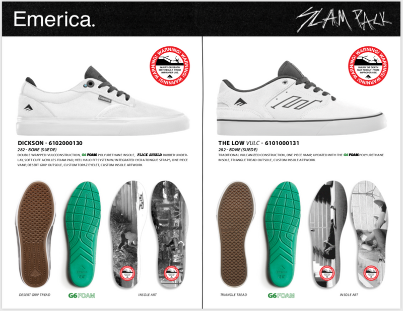 NEW: Emerica Slam Pack Shoes Are Here!