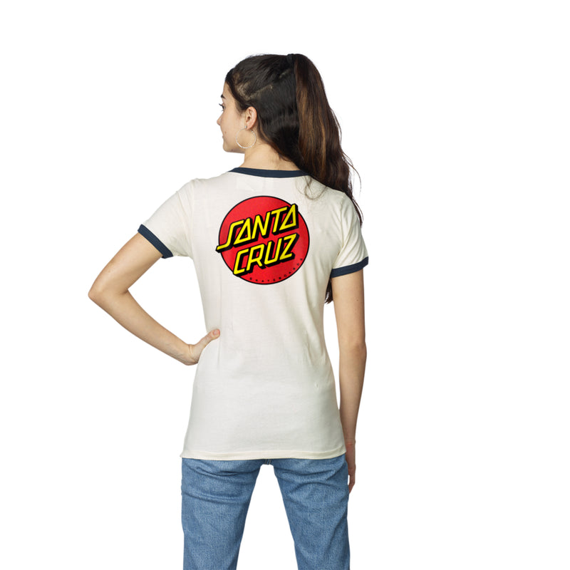 Santa Cruz Classic Dot S/S Womens T-Shirt (Various)