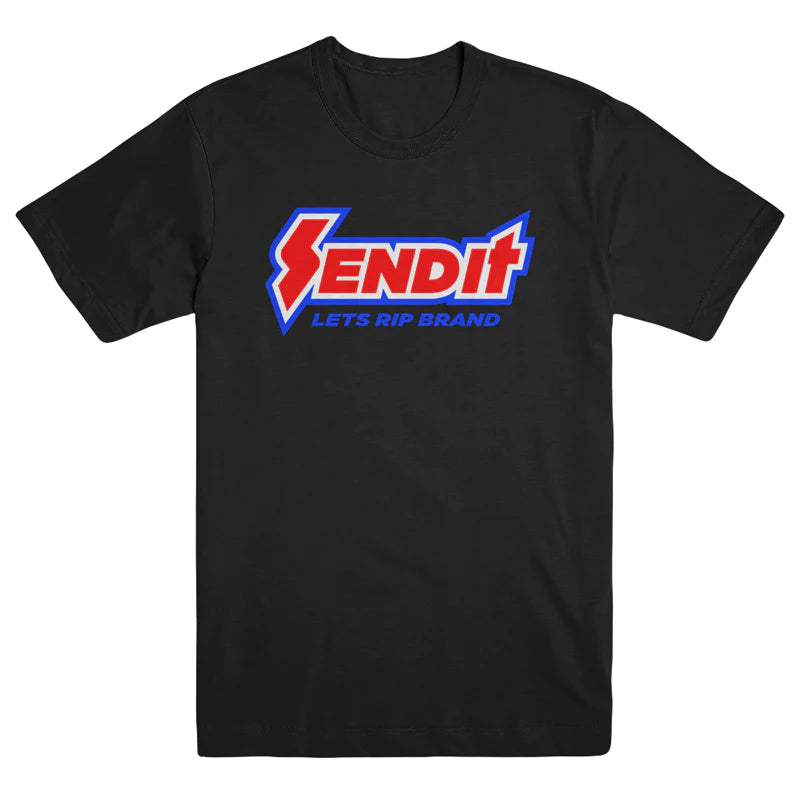 Lets Rip Sendit Tee - Black