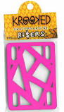 Krooked Riser Pads 1/8" Hot Pink
