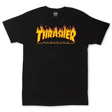 Thrasher Flame Tee (Various)